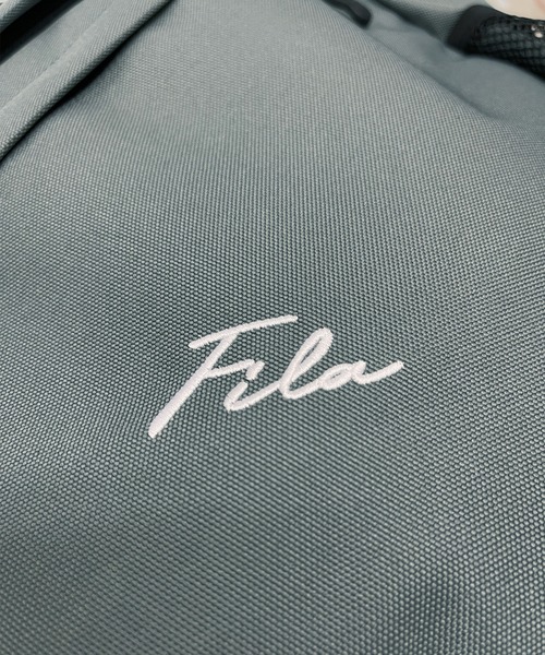 FILA（フィラ）の「FILA フィラ ブランド ロゴ 筆記体 刺繍 軽量 ワンショルダー ショルダーバッグ ボディバッグ 約25L（ボディバッグ/ウエストポーチ・メンズ・グレー/ブラック/アイボリー・FREE）」の17枚目の写真
