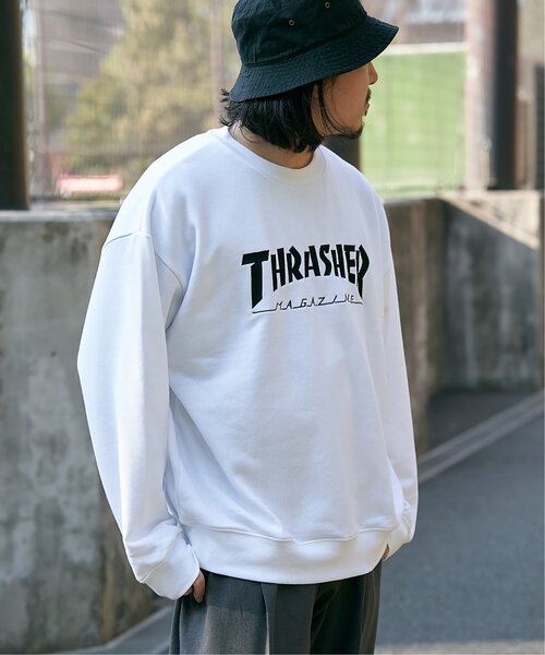 THRASHER(スラッシャー)の「THRASHER スラッシャー ロゴスウェット(スウェット・メンズ・ホワイト/グレー/ブラック・M/L)」の2枚目の写真