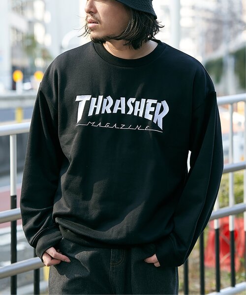 THRASHER(スラッシャー)の「THRASHER スラッシャー ロゴスウェット(スウェット・メンズ・ホワイト/グレー/ブラック・M/L)」の12枚目の写真
