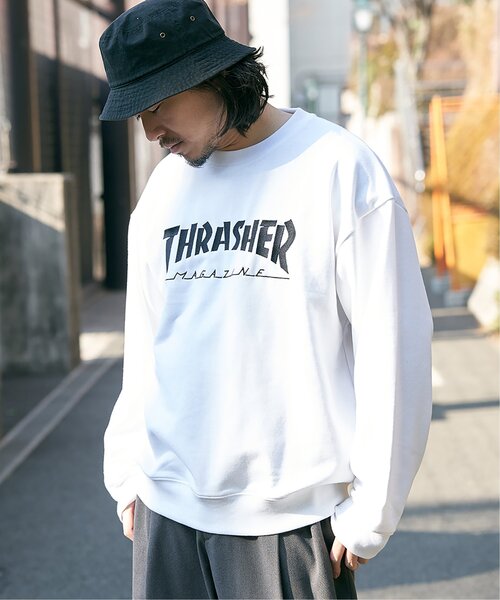 THRASHER(スラッシャー)の「THRASHER スラッシャー ロゴスウェット(スウェット・メンズ・ホワイト/グレー/ブラック・M/L)」の17枚目の写真