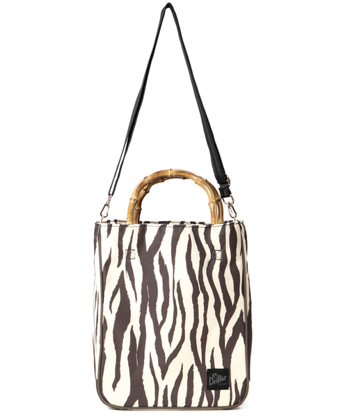Drifter(ドリフター)の「BAMBOO TOTE BAG/バンブートートバッグ(トートバッグ・レディース・ゼブラ/レオパード/ブラック系その他・FREE)」の15枚目の写真