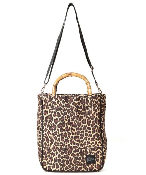 Drifter(ドリフター)の「BAMBOO TOTE BAG/バンブートートバッグ(トートバッグ・レディース・ゼブラ/レオパード/ブラック系その他・FREE)」の4枚目の写真