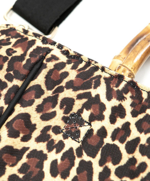 Drifter(ドリフター)の「BAMBOO TOTE BAG/バンブートートバッグ(トートバッグ・レディース・ゼブラ/レオパード/ブラック系その他・FREE)」の9枚目の写真