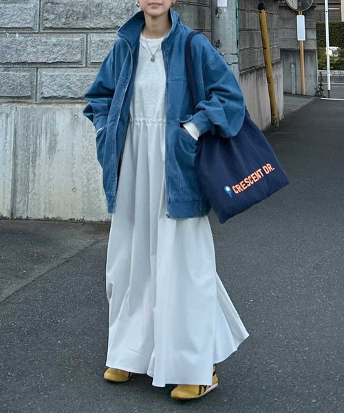 CORNERS(コーナーズ)の「【CORNERS by KR】長袖スウェットドッキングワンピース(ワンピース・レディース・ブラック/オートミール/ネイビー・M/L)」の18枚目の写真