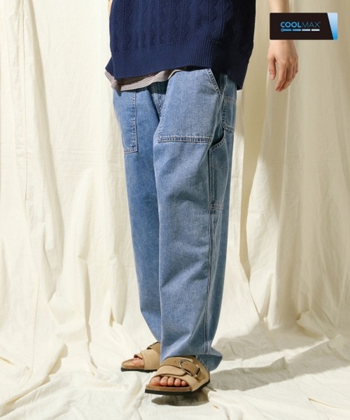 9oz COOLMAXライトデニムペインターパンツ【niko and JEANS