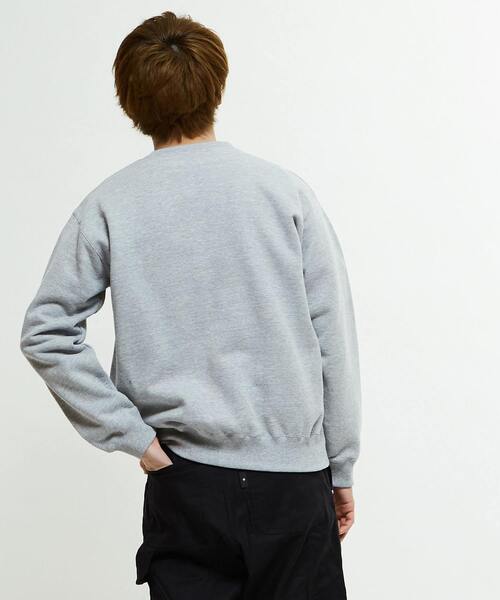 CONVERSE TOKYO（コンバーストウキョウ）の「【限定展開】LILY FLOWER PRINT SWEAT（スウェット・レディース・オリーブ/ブラック/杢グレー・MEDIUM/SMALL）」の6枚目の写真