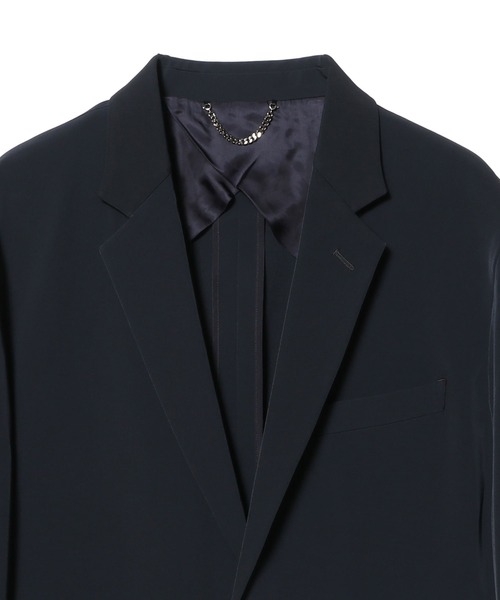 ESTNATION(エストネーション)の「ESTNATION / ストレッチナイロン セットアップジャケット(テーラードジャケット・メンズ・ブラック/ネイビー・X-LARGE/LARGE/MEDIUM)」の8枚目の写真