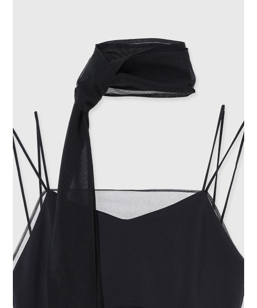 シアーレイヤーキャミワンピース（ワンピース）｜anuans（アニュアンス