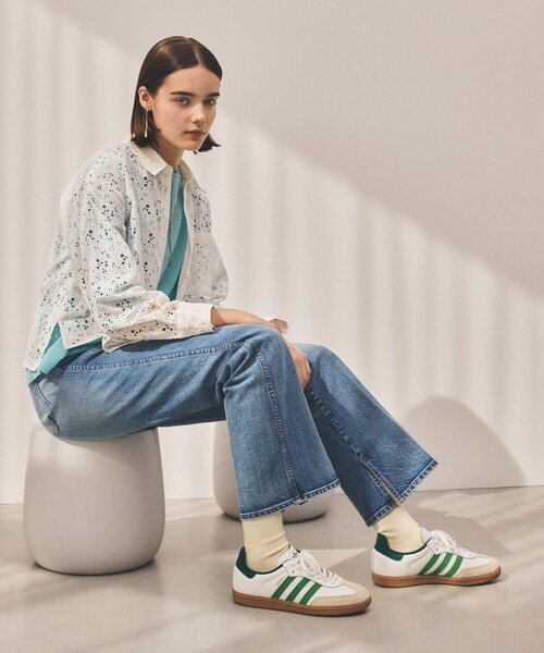 adidas Originals(アディダスオリジナルス)の「【国内EXCLUSIVE】<adidas Originals>SAMBA OG スニーカー(22.5-25cm)(スニーカー・レディース・ホワイト・22.5cm/23cm/23.5cm/24cm/24.5cm/25cm)」の14枚目の写真