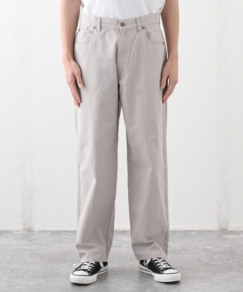 bal（バル）の「【BAL / バル】LOOSE FIT DUCK 5P JEAN BAL-215 6（デニムパンツ・メンズ・アイボリー・1/2）」の7枚目の写真
