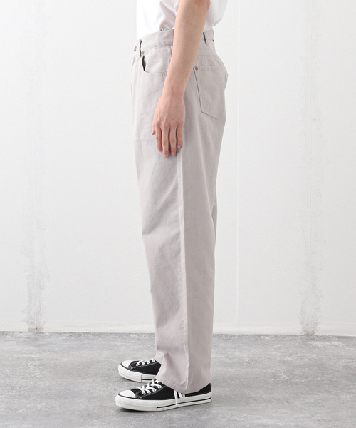 bal（バル）の「【BAL / バル】LOOSE FIT DUCK 5P JEAN BAL-215 6（デニムパンツ・メンズ・アイボリー・1/2）」の8枚目の写真