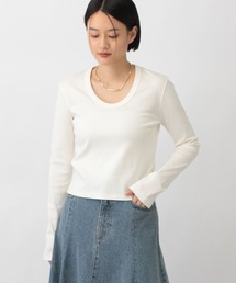 A part by | ULTIMA Uネックプルオーバーロングスリーブ(Tシャツ/カットソー)