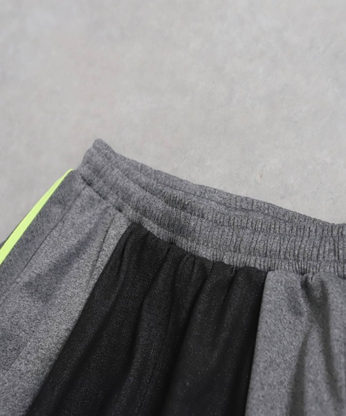 antiqua（アンティカ）の「デニム切り替えフレアスカート（スカート・レディース・ブルー系その他/ブラック・ONESIZE）」の18枚目の写真