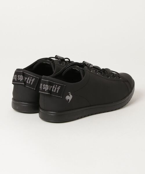 le coq sportif（ルコックスポルティフ）の「ルコックスポルティフ/LCS  LA アルマ T+R SM  軽量・防水設計スニーカー　LU5SRS05LZ（スニーカー・レディース・ベージュ系その他/ブラック×グレー・23.0cm/24.0cm/25.0cm）」の5枚目の写真