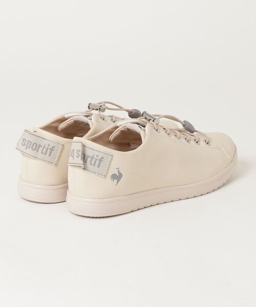 le coq sportif（ルコックスポルティフ）の「ルコックスポルティフ/LCS  LA アルマ T+R SM  軽量・防水設計スニーカー　LU5SRS05LZ（スニーカー・レディース・ベージュ系その他/ブラック×グレー・23.0cm/24.0cm/25.0cm）」の7枚目の写真
