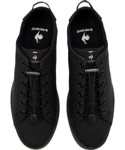 le coq sportif（ルコックスポルティフ）の「ルコックスポルティフ/LCS  LA アルマ T+R SM  軽量・防水設計スニーカー　LU5SRS05LZ（スニーカー・レディース・ベージュ系その他/ブラック×グレー・23.0cm/24.0cm/25.0cm）」の8枚目の写真