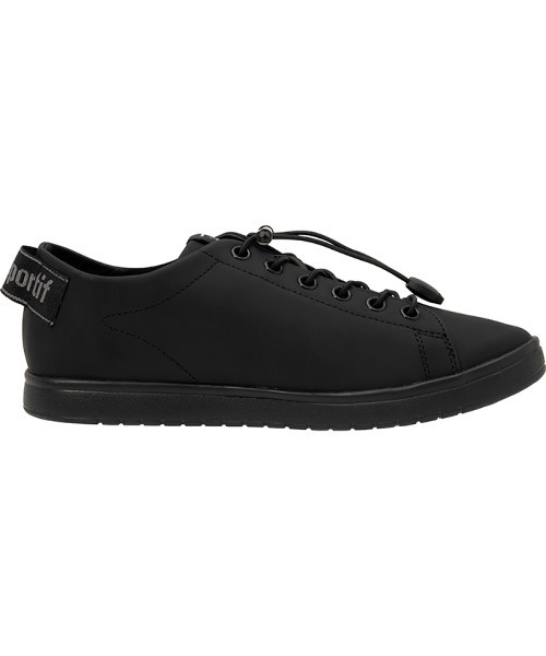 le coq sportif（ルコックスポルティフ）の「ルコックスポルティフ/LCS  LA アルマ T+R SM  軽量・防水設計スニーカー　LU5SRS05LZ（スニーカー・レディース・ベージュ系その他/ブラック×グレー・23.0cm/24.0cm/25.0cm）」の9枚目の写真