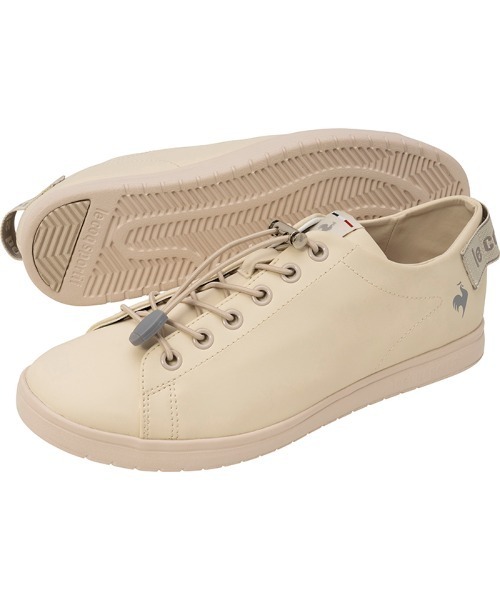 le coq sportif（ルコックスポルティフ）の「ルコックスポルティフ/LCS  LA アルマ T+R SM  軽量・防水設計スニーカー　LU5SRS05LZ（スニーカー・レディース・ベージュ系その他/ブラック×グレー・23.0cm/24.0cm/25.0cm）」の20枚目の写真