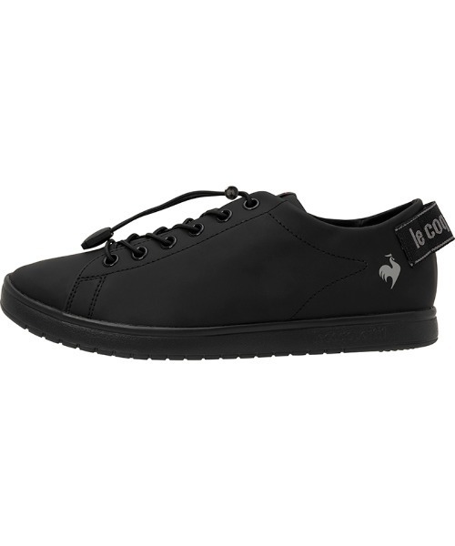 le coq sportif（ルコックスポルティフ）の「ルコックスポルティフ/LCS  LA アルマ T+R SM  軽量・防水設計スニーカー　LU5SRS05LZ（スニーカー・レディース・ベージュ系その他/ブラック×グレー・23.0cm/24.0cm/25.0cm）」の3枚目の写真