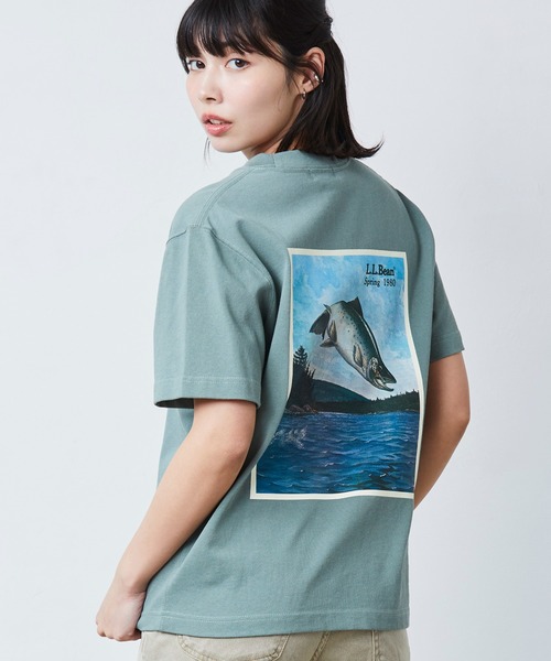 tシャツ 「JAPAN EDITION」ビーンズ 1980 ショートスリーブ・カタログ・トラウト・ティ レディース セール】【JAPAN EDITION】ビーンズ 1980 ショートスリーブ