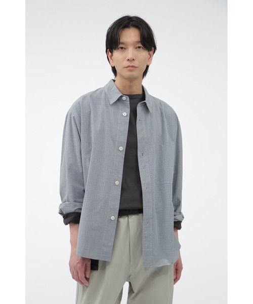 ブラウス シャツ TINY GINGHAM COTTON レディース MHL. ブラウス シャツ TINY GINGHAM COTTON レディース
