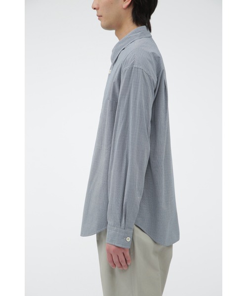 ブラウス シャツ TINY GINGHAM COTTON レディース MHL. ブラウス シャツ TINY GINGHAM COTTON レディース