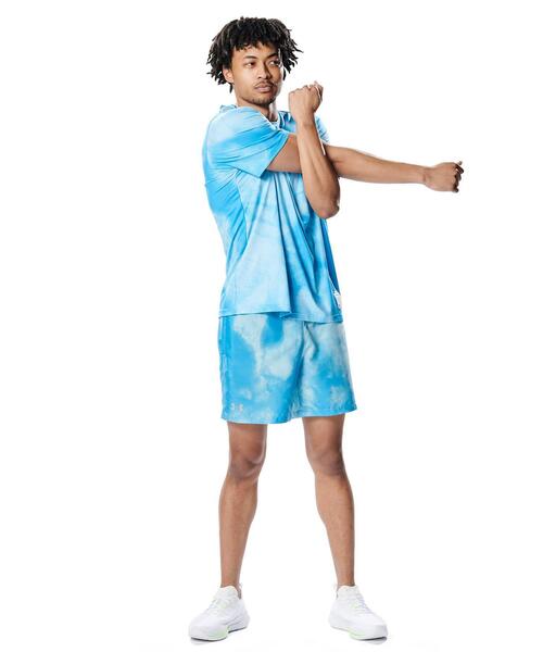 UNDER ARMOUR(アンダーアーマー)の「UAモチベート プリント ショートスリーブ Tシャツ(トレーニング/メンズ)(Tシャツ/カットソー・メンズ・ブルー系・L/S/M/2XL/XL/3XL)」の3枚目の写真
