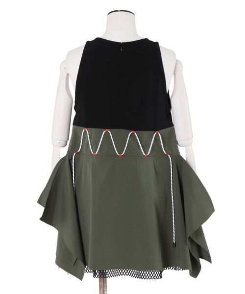 UN3D.（アンスリード）の「WAVE LINE DETAIL TT【セットアップ着用可能