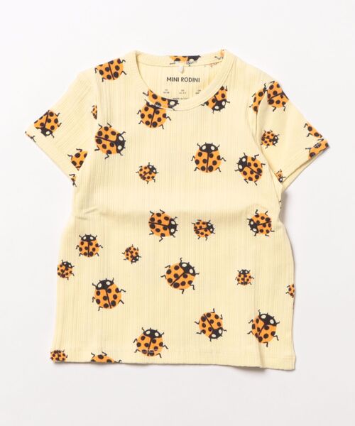セール】mini rodini / てんとう虫柄Tシャツ（Tシャツ