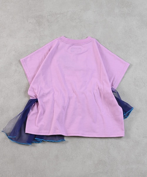 MARKEY'S(マーキーズ)の「ドルマンチュールドッキングTシャツ(Tシャツ/カットソー・キッズ・チャコール/イエロー/ライトピンク・120/110/100/90/150/140/130)」の16枚目の写真