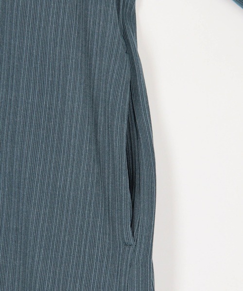 NICOLE white（ニコルホワイト）の「ランダムリブロングトッパー（カーディガン/ボレロ・レディース・ブラック/オフホワイト/サックスブルー/カーキ・FREE）」の17枚目の写真