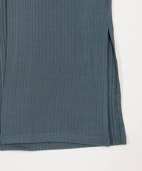 NICOLE white（ニコルホワイト）の「ランダムリブロングトッパー（カーディガン/ボレロ・レディース・ブラック/オフホワイト/サックスブルー/カーキ・FREE）」の18枚目の写真