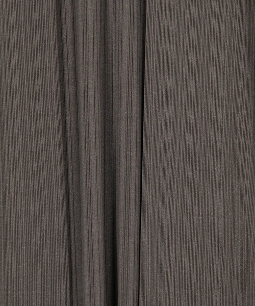 NICOLE white（ニコルホワイト）の「ランダムリブロングトッパー（カーディガン/ボレロ・レディース・ブラック/オフホワイト/サックスブルー/カーキ・FREE）」の20枚目の写真