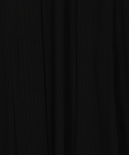 NICOLE white（ニコルホワイト）の「ランダムリブロングトッパー（カーディガン/ボレロ・レディース・ブラック/オフホワイト/サックスブルー/カーキ・FREE）」の21枚目の写真