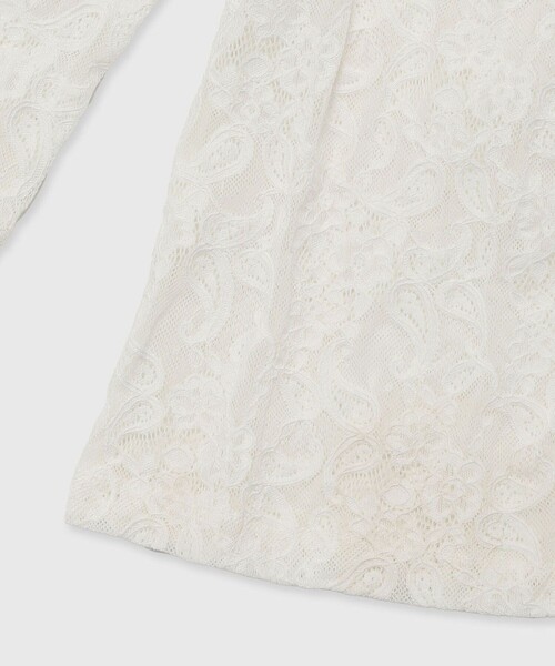 JOSEMOON/ジョゼムーン】FLOW LACE SHIRT/レースシャツ/ブラウス