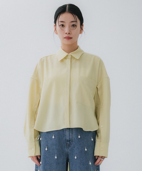 STUDIOUS/ステュディオス】Oversized 4way Shirt/オーバーサイズ