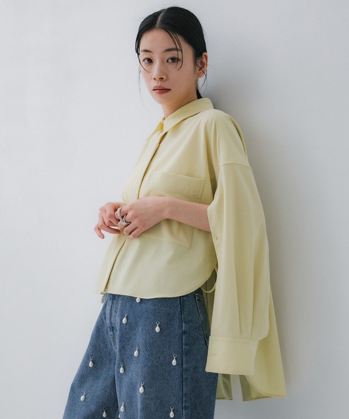 【STUDIOUS】Oversized4wayShirt/オーバーサイズシャツ STUDIOUS/ステュディオス】Oversize 4way Shirt/オーバーサイズ