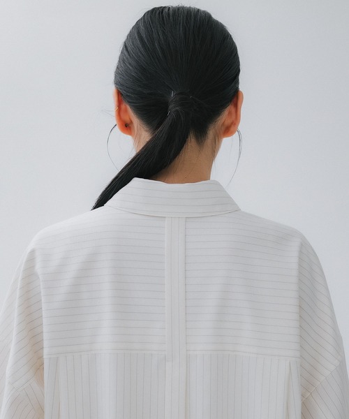 STUDIOUS/ステュディオス】Oversized 4way Shirt/オーバーサイズシャツ