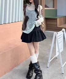 nemne store（ネンネストア）の「アソート柄シアーニット（ニット/セーター）」