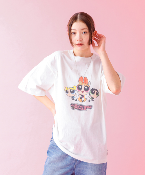 DISCUS(ディスカス)の「【DISCUS/ディスカス】DISCUS×WARNER T/パワーパフガールズ/半袖/コラボ/PPG/パワパフ【WEB限定】(Tシャツ/カットソー・レディース・ホワイト/ブラック・フリー)」の22枚目の写真