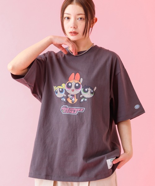 DISCUS(ディスカス)の「【DISCUS/ディスカス】DISCUS×WARNER T/パワーパフガールズ/半袖/コラボ/PPG/パワパフ【WEB限定】(Tシャツ/カットソー・レディース・ホワイト/ブラック・フリー)」の2枚目の写真
