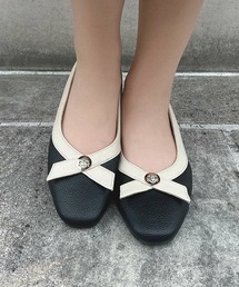an another angelus | クロスタイデザインパンプス(パンプス)