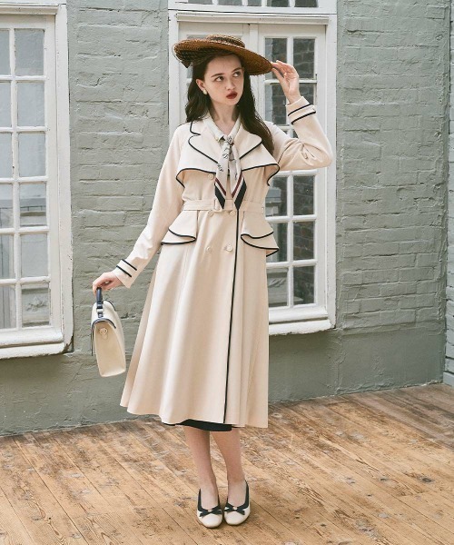 an another angelus(アンアナザーアンジェラス)の「クロスタイデザインパンプス/ fint フィント(パンプス・レディース・ホワイト×ネイビー/ブラック×ホワイト・L/M/S)」の5枚目の写真