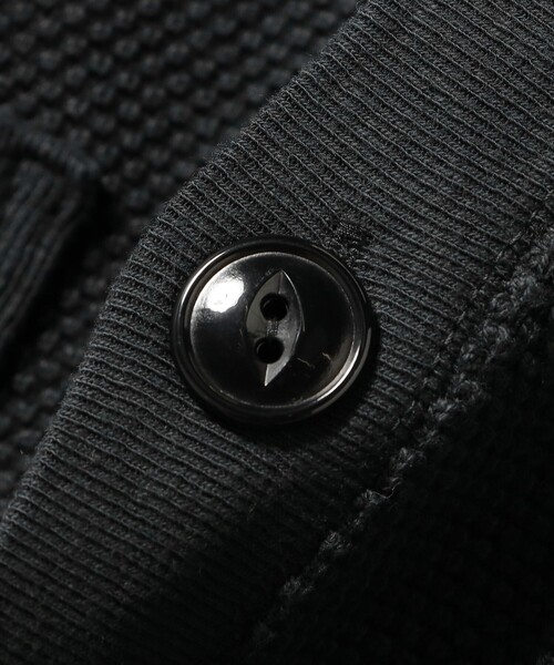 REMI RELIEF（レミレリーフ）の「【別注】REMI RELIEF / Cotton Kanoko Cardigan Solid（カーディガン/ボレロ・メンズ・ブラック系その他4・LARGE/MEDIUM）」の6枚目の写真