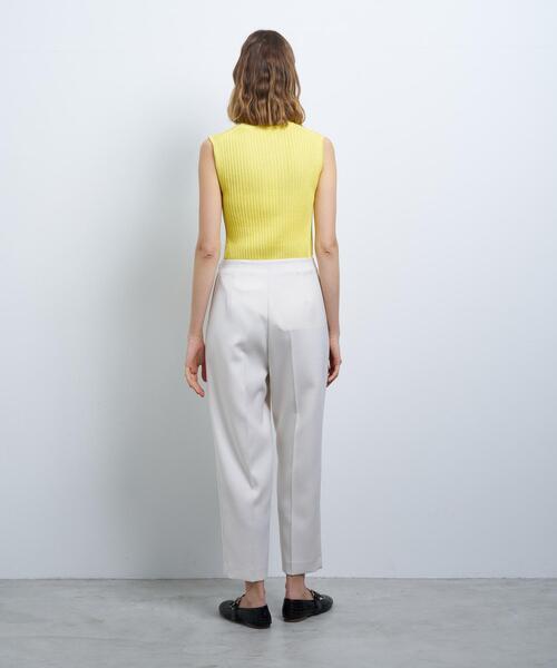 LANVIN en Bleu(ランバンオンブルー)の「カルゼコクーンパンツ(その他パンツ・レディース・ブラック/オフホワイト・38/36)」の5枚目の写真