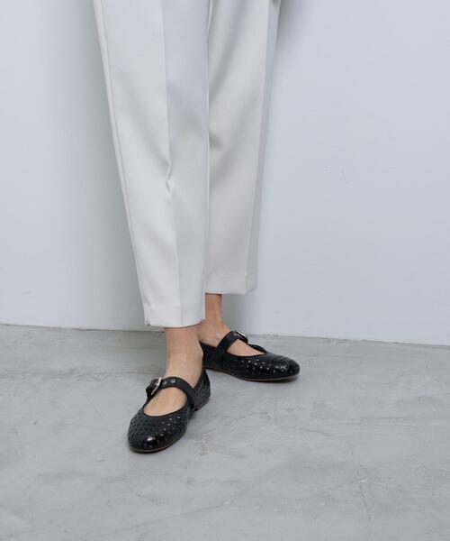 LANVIN en Bleu(ランバンオンブルー)の「カルゼコクーンパンツ(その他パンツ・レディース・ブラック/オフホワイト・38/36)」の10枚目の写真