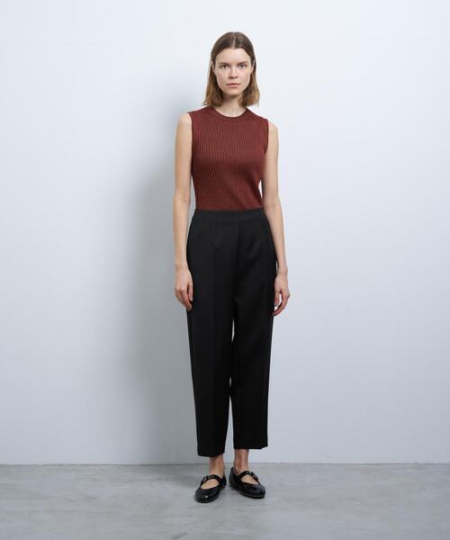 LANVIN en Bleu(ランバンオンブルー)の「カルゼコクーンパンツ(その他パンツ・レディース・ブラック/オフホワイト・38/36)」の13枚目の写真