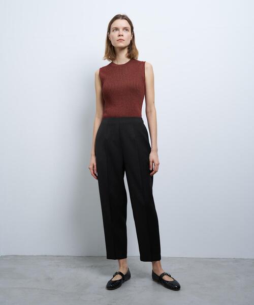 LANVIN en Bleu(ランバンオンブルー)の「カルゼコクーンパンツ(その他パンツ・レディース・ブラック/オフホワイト・38/36)」の21枚目の写真