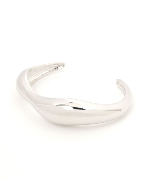 BAYFLOW(ベイフロー)の「デザインバングル(バングル/リストバンド・レディース・ライトグレー・FREE)」の1枚目の写真