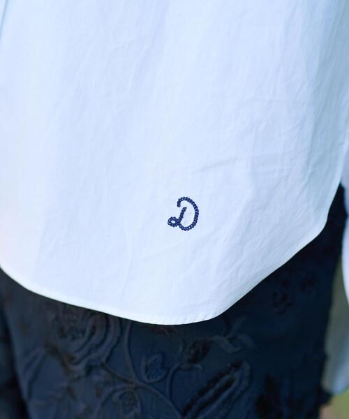 DRESSTERIOR（ドレステリア）の「◆【CLASSY.12月号掲載】オーバーサイズシャツ（シャツ/ブラウス・レディース・サックスブルー/ホワイト・38/36/34）」の22枚目の写真